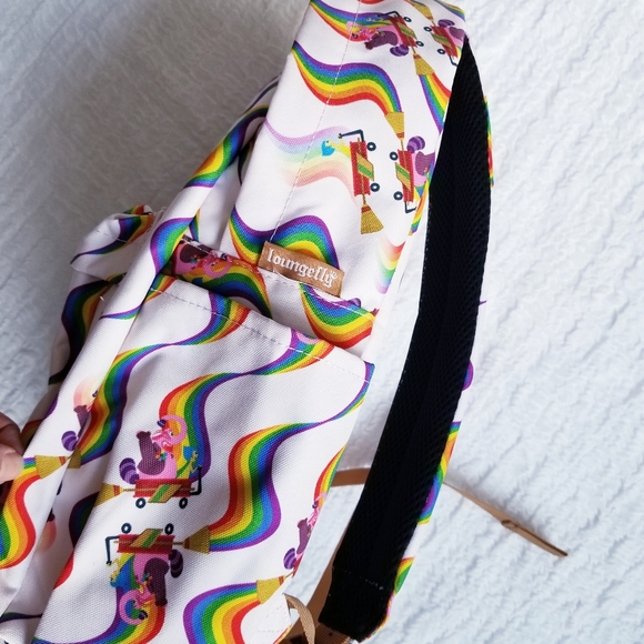 Loungefly Pixar Inside Out Joy and Bing B-ong Nylon Backpack - Picture 5 of 10